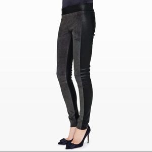 Club Monaco Suede Leggings